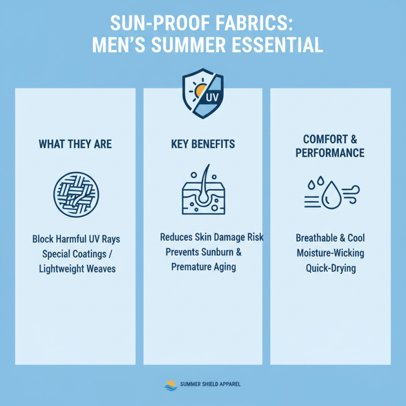 Top Men's Sun-Proof Series Features You Need to Know?