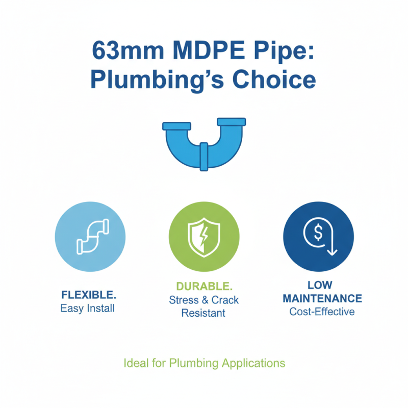 What is 63mm MDPE Pipe and Its Uses in Plumbing?