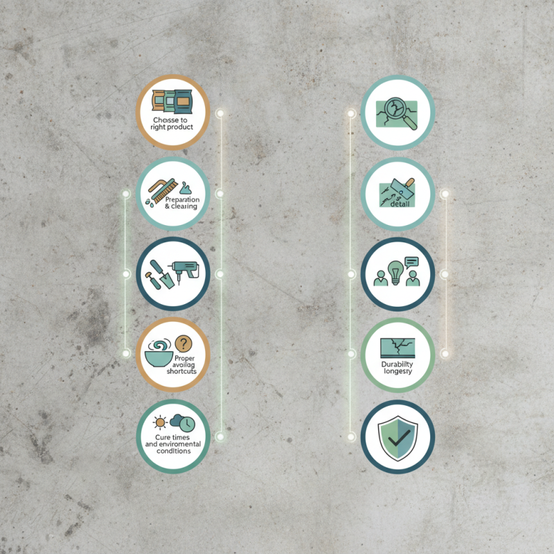 10 Essential Tips for Using Quikrete Concrete Repair Effectively?