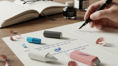 What is the Best Pen Eraser for Your Writing Needs?