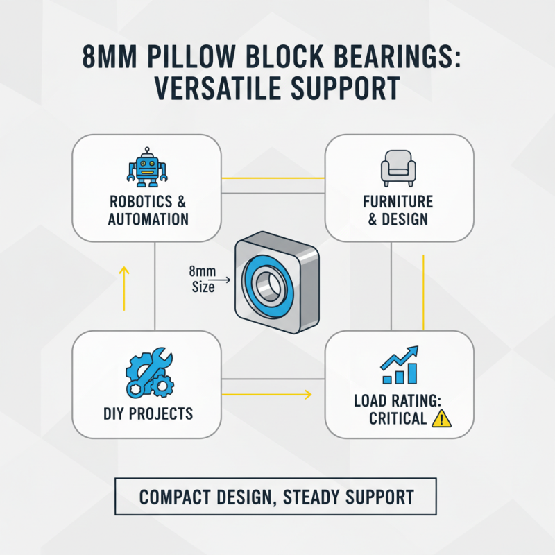 Top 10 Benefits of Using 8mm Pillow Block Bearings for Your Projects?