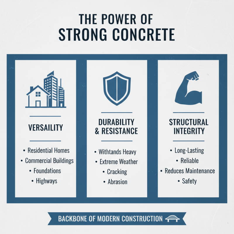 Top Benefits of Using Strong Concrete in Construction Projects?
