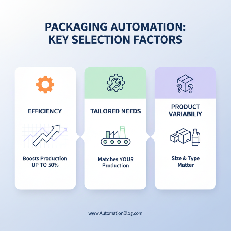 Top 10 Packaging Automation Equipment Solutions You Need to Know?