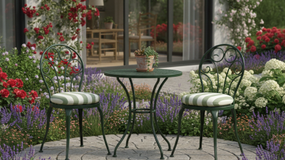 What is the Appeal of Metal Garden Chairs in Outdoor Decor?