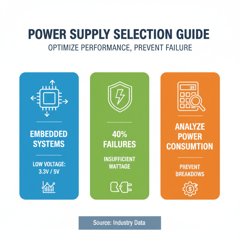 How to Choose the Right Power Supplies for Your Needs?