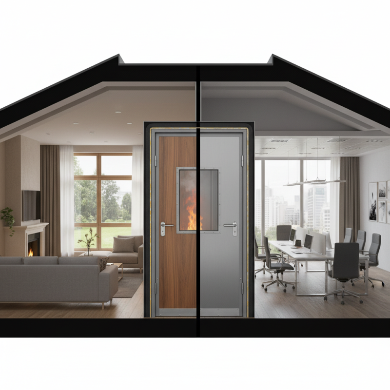 Best Fire Resistant Doors for Home and Commercial Use?