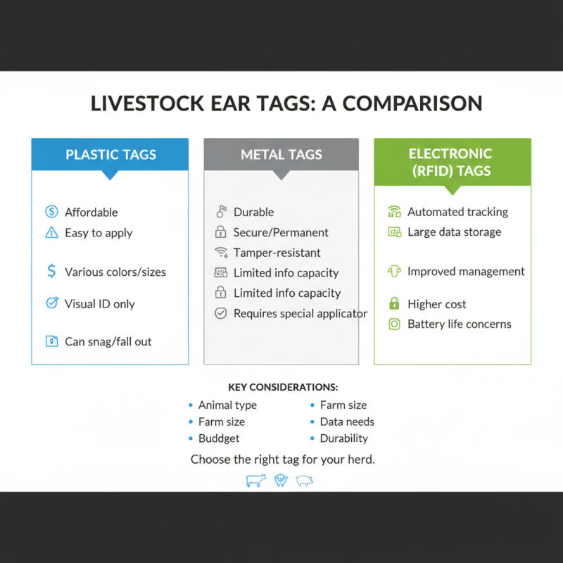 How to Choose the Right Ear Tag for Your Livestock?