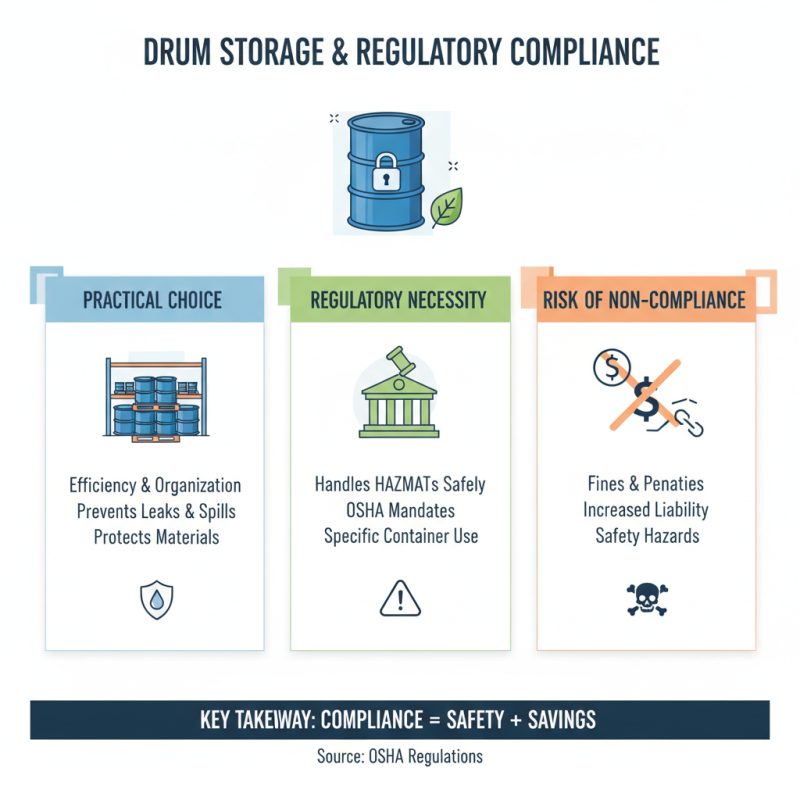 Why is Drum Storage Essential for Safe and Efficient Chemical Management?