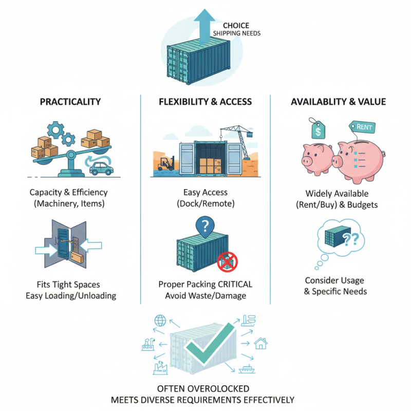 Why Choose a 20ft x 8ft Container for Your Shipping Needs?
