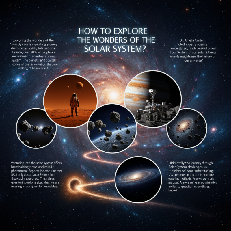 How to Explore the Wonders of the Solar System?