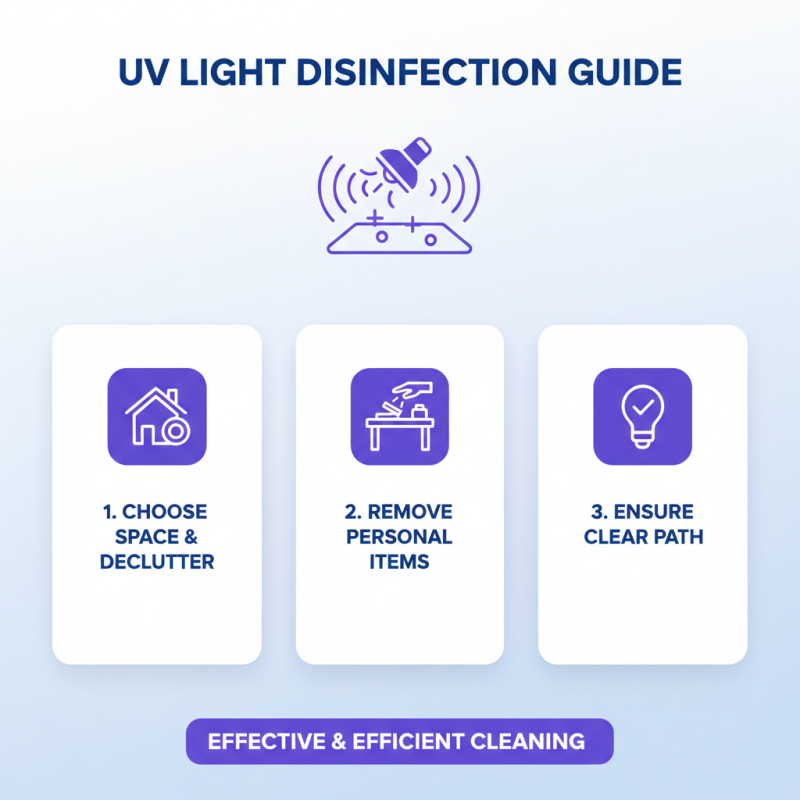 How to Use an Ultraviolet Light Lamp for Disinfection?