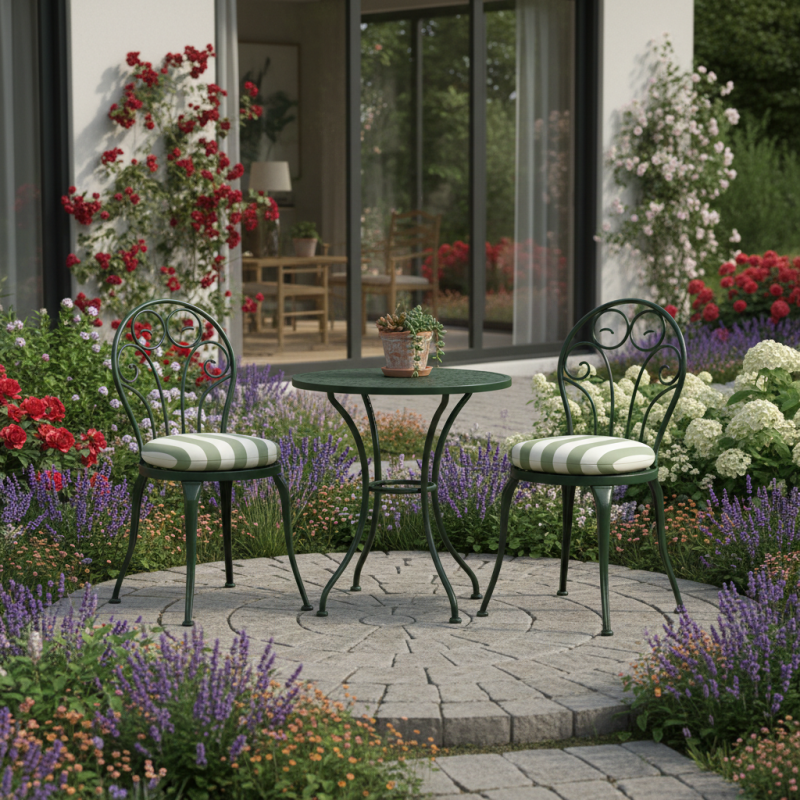 What is the Appeal of Metal Garden Chairs in Outdoor Decor?