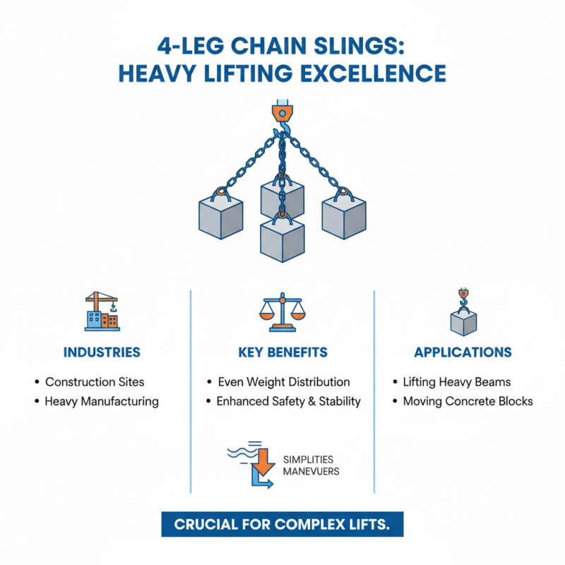 Top 10 Uses for 4 Leg Chain Sling in Heavy Lifting Operations?