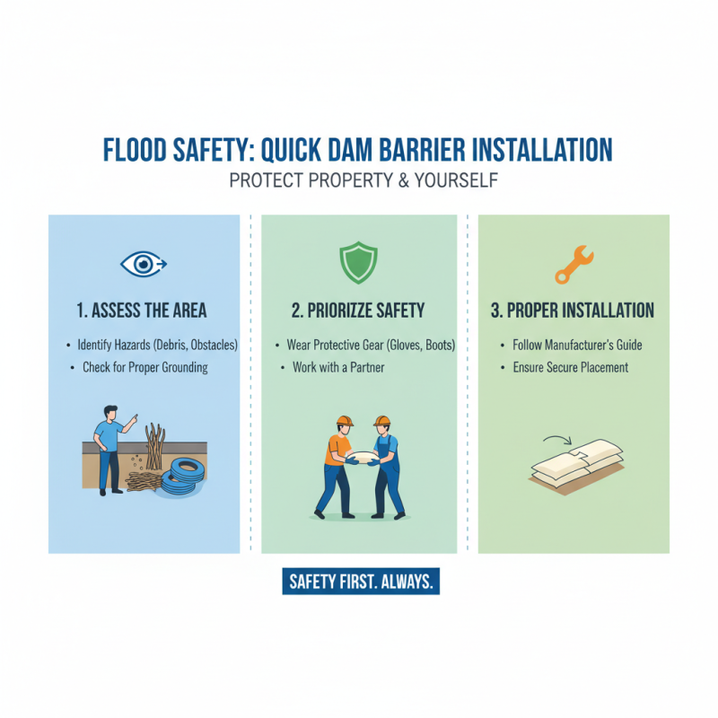How to Install a Quick Dam Flood Barrier Effectively?