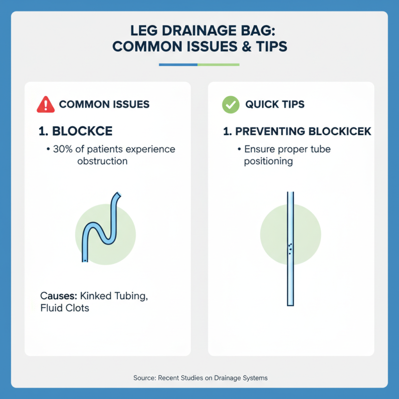 How to Use a Leg Drainage Bag Effectively?