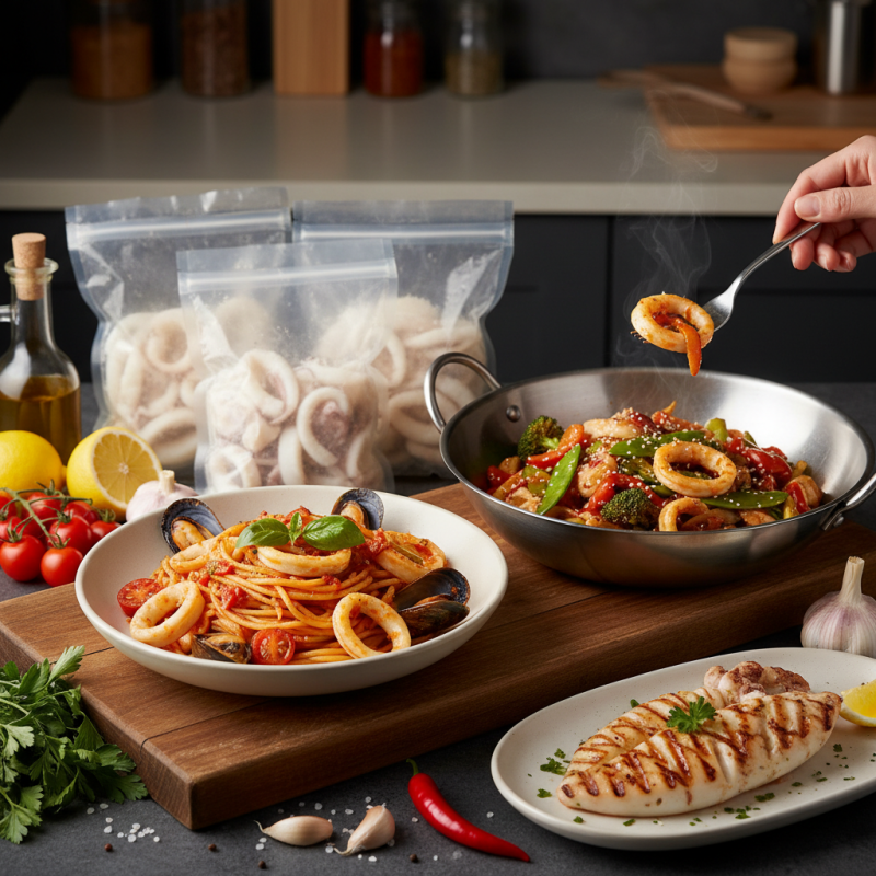 Frozen Squid Products Benefits and Recipes You Should Try