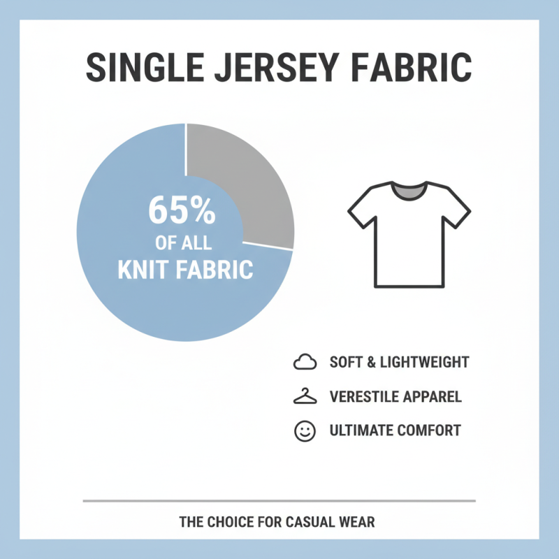 What is T Shirt Single Jersey Fabric and its Benefits?