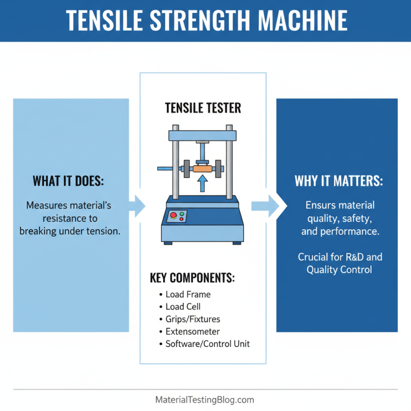 What is a Tensile Strength Machine and How Does It Work?