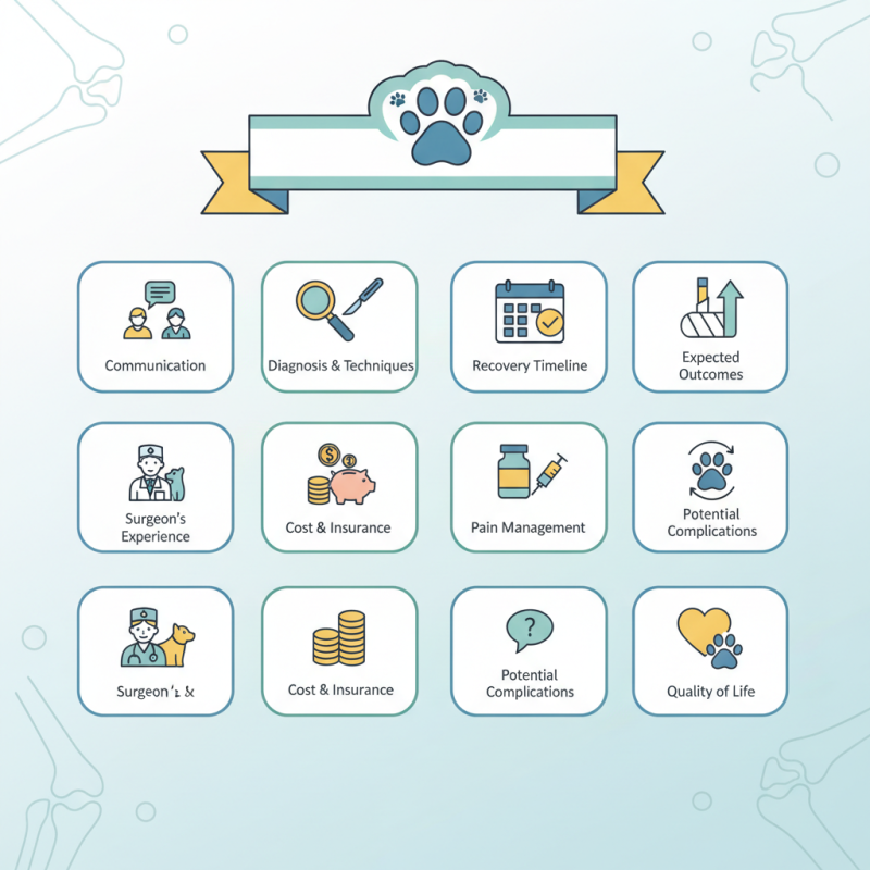 Top 10 Questions to Ask Your Veterinary Orthopedic Surgeon?