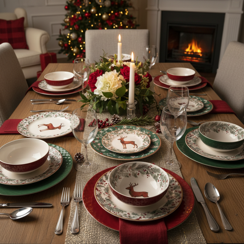 Why Choose Holiday Ceramic Plate Sets for Your Festive Gatherings?