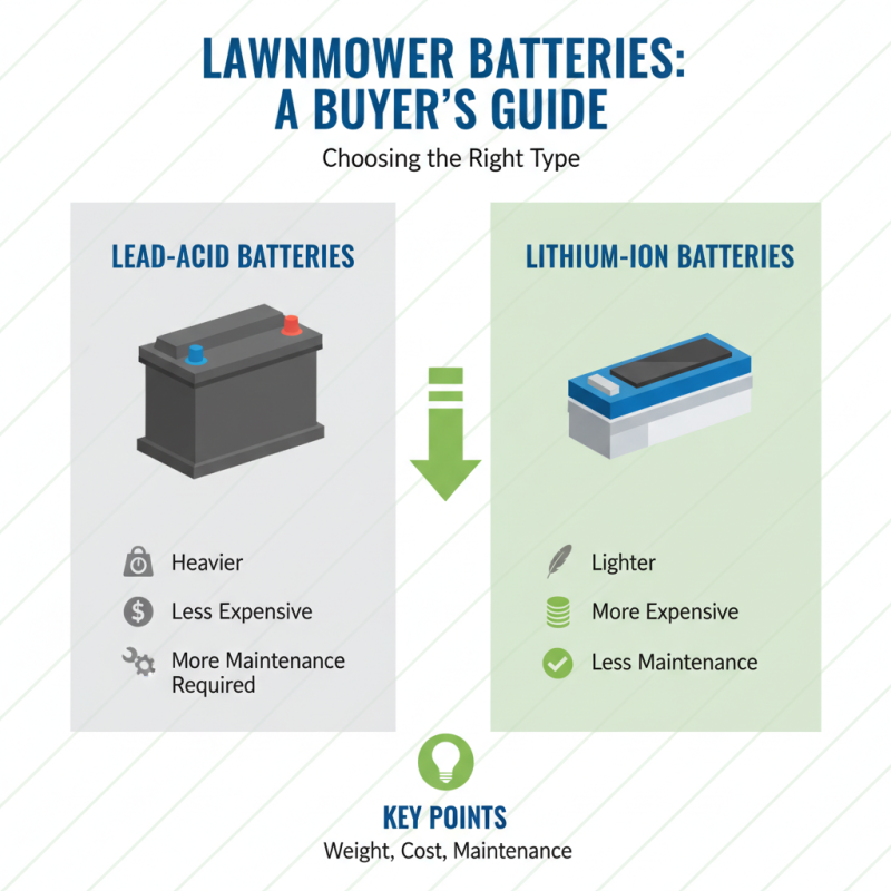 How to Choose the Right Lawnmower Batteries for Your Needs?