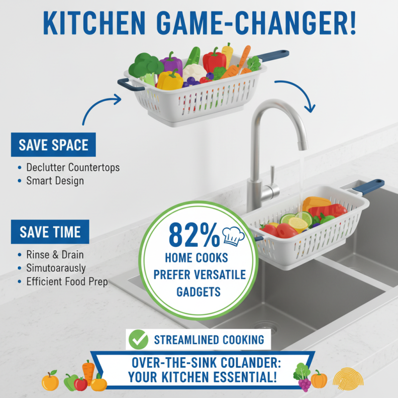 What is the Best Over The Sink Colander for Easy Food Prep?