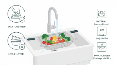 What is the Best Over The Sink Colander for Easy Food Prep?