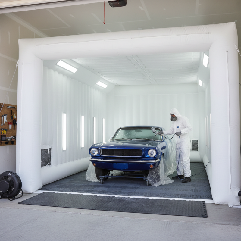 Inflatable Paint Booth Tips for Optimal Setup and Use?