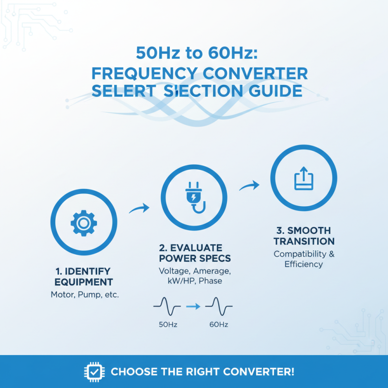 How to Choose a 50hz to 60hz Frequency Converter?