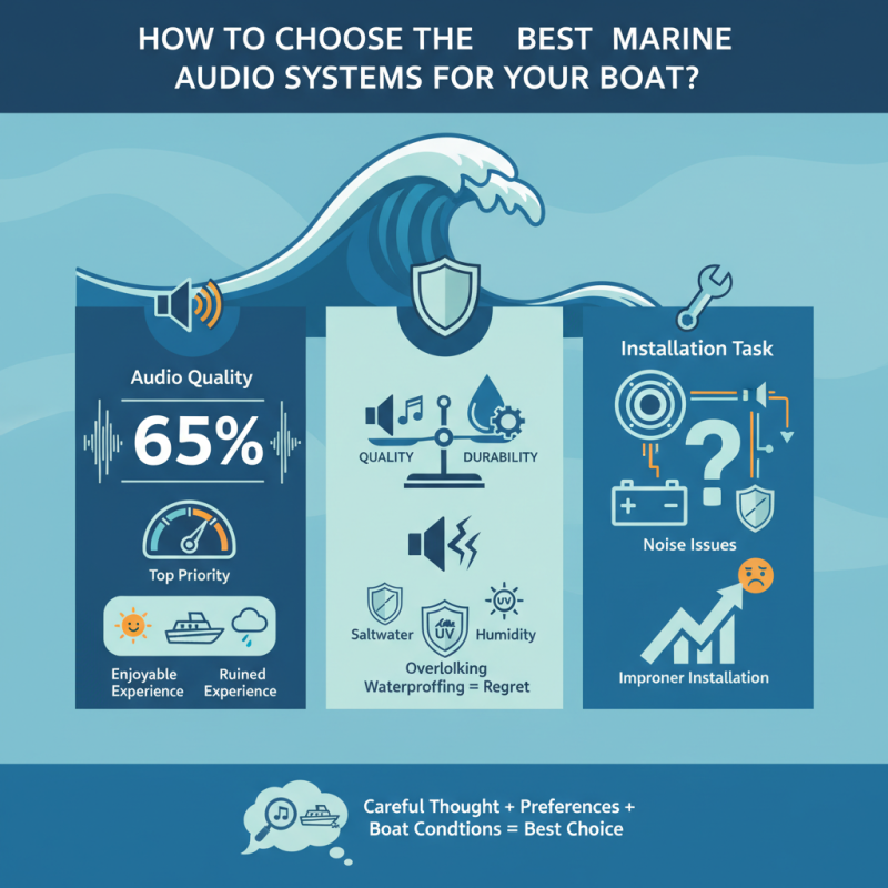How to Choose the Best Marine Audio Systems for Your Boat?
