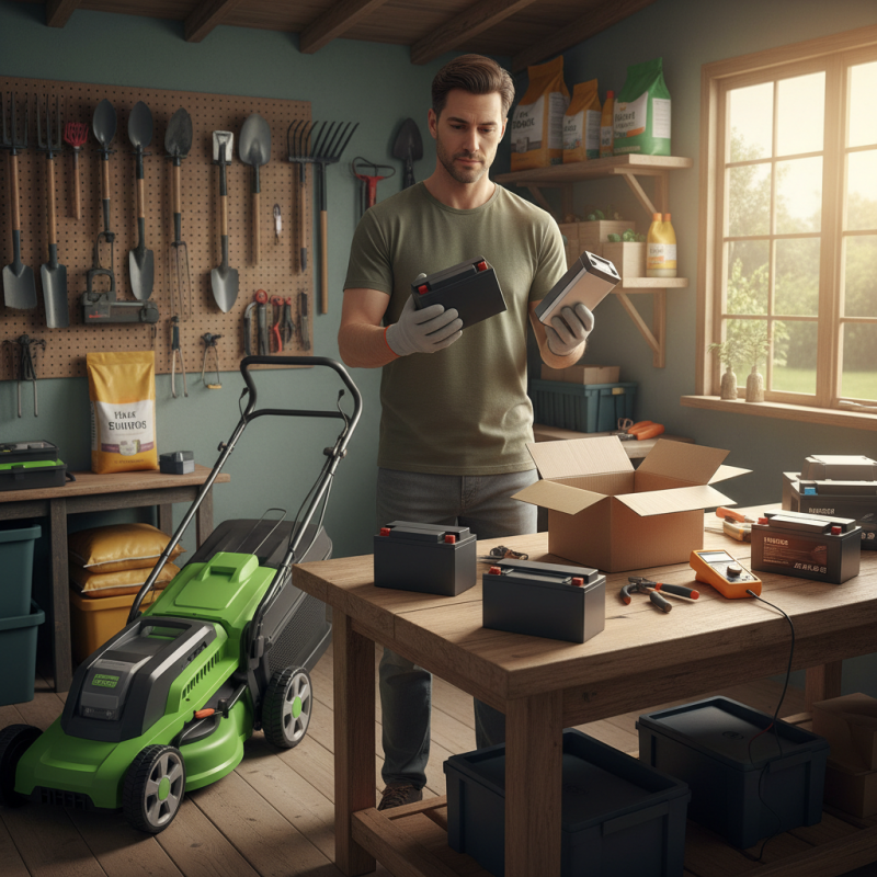 How to Choose the Right Lawnmower Batteries for Your Needs?