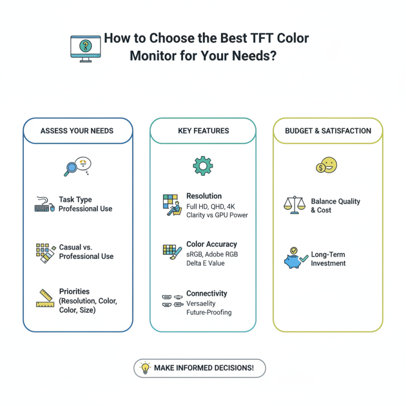 How to Choose the Best TFT Color Monitor for Your Needs?
