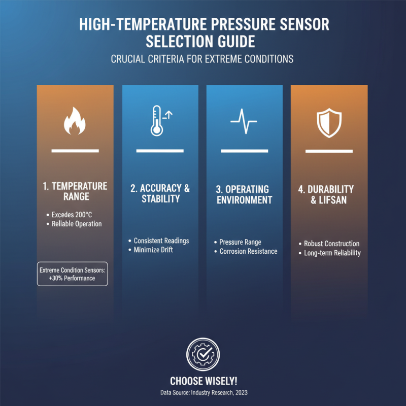 Top 10 High Temperature Pressure Sensors You Should Know?