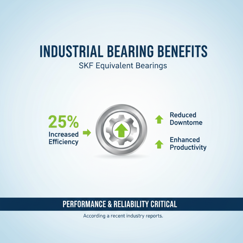 Why Choose SKF Equivalent Bearings for Your Industrial Needs?