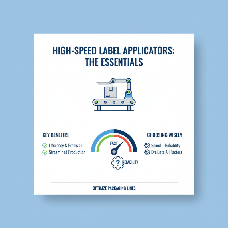2026 Best High-Speed Automatic Label Applicators for Efficient Labeling Solutions?