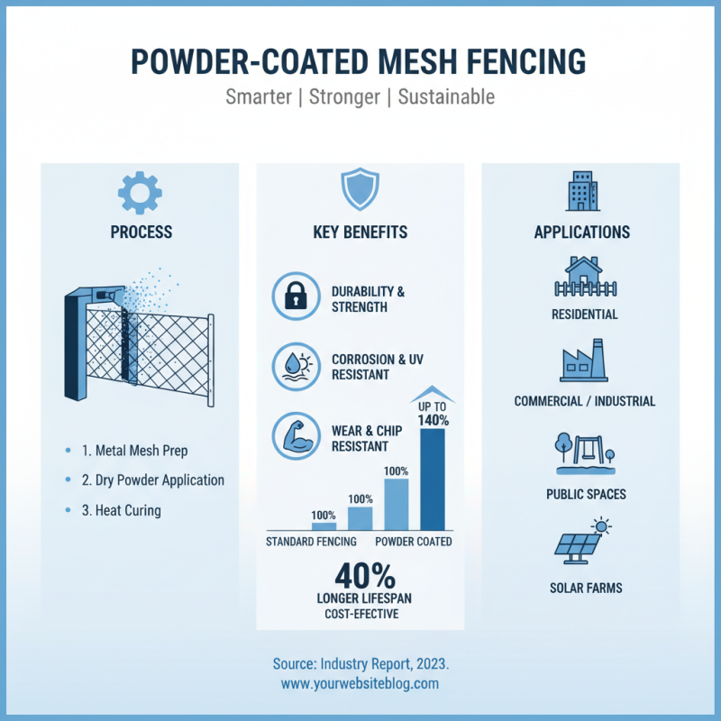 What is Powder Coated Mesh Fence and Its Benefits?