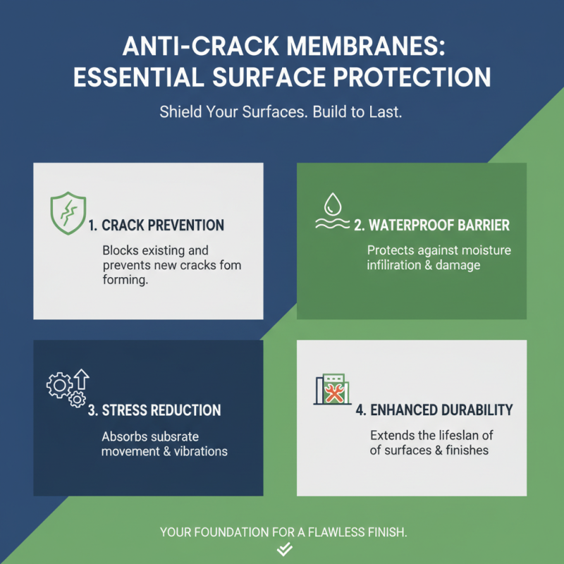 How to Use Anti Crack Membrane for Effective Surface Protection?