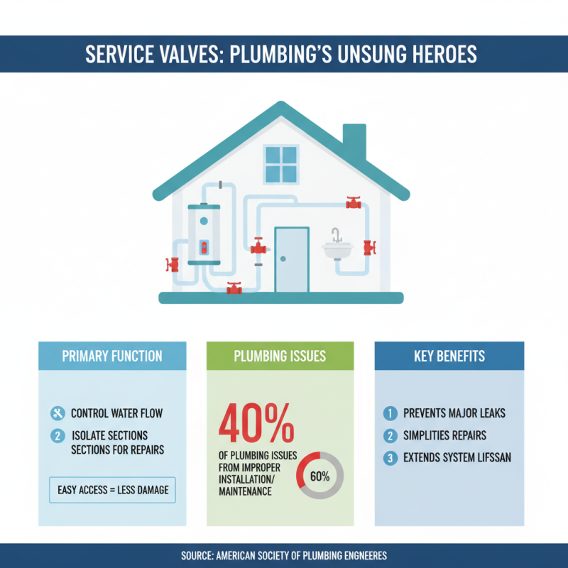 Why Are Service Valves Essential for Plumbing Systems?