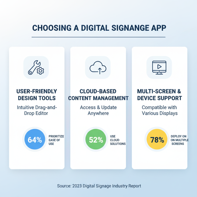 How to Choose the Best Digital Signage App for Your Business Needs?