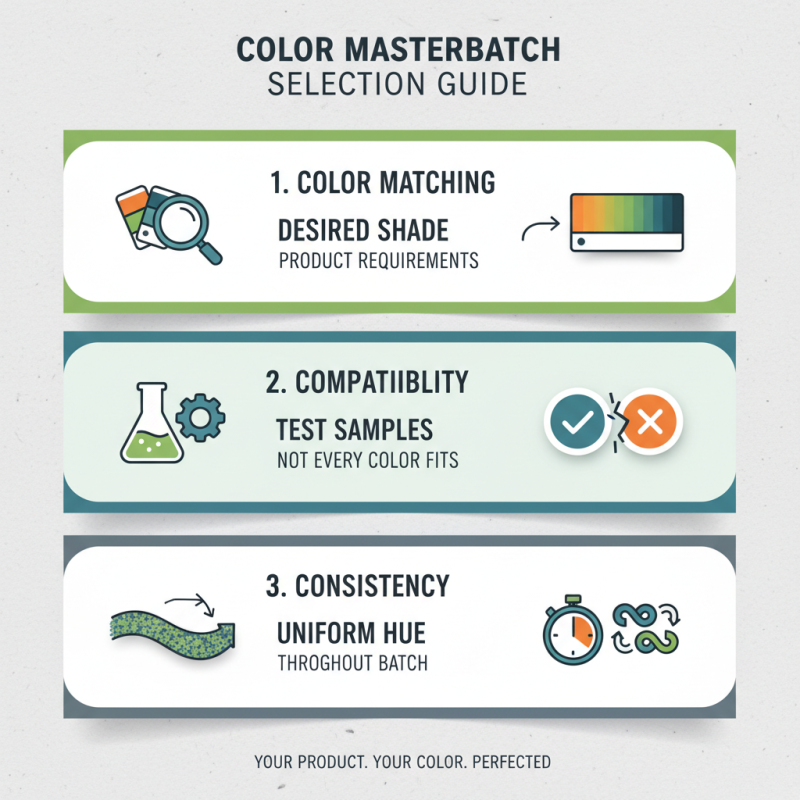 Essential Tips for Choosing the Right Color Master Batch?