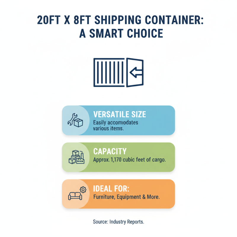 Why Choose a 20ft x 8ft Container for Your Shipping Needs?