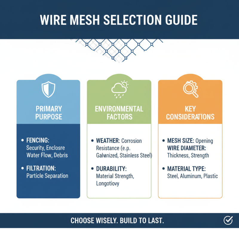 10 Effective Tips for Choosing the Right Wire Mesh for Your Project?