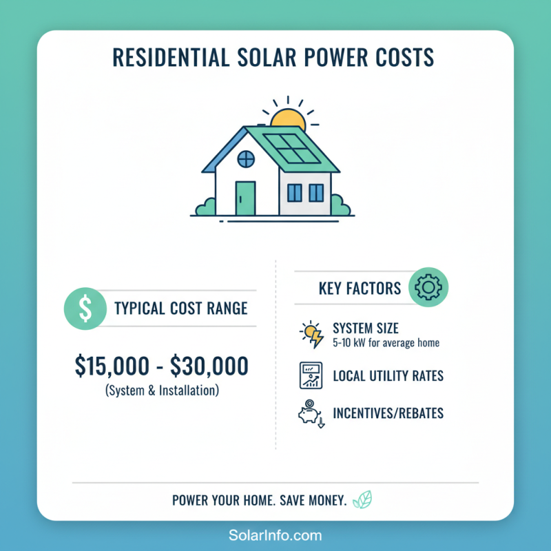 How to Estimate Solar Power System Cost Effectively in 2026?