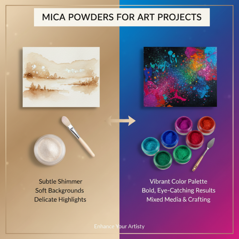 2026 How to Use Mica Powder for Creative Art Projects?