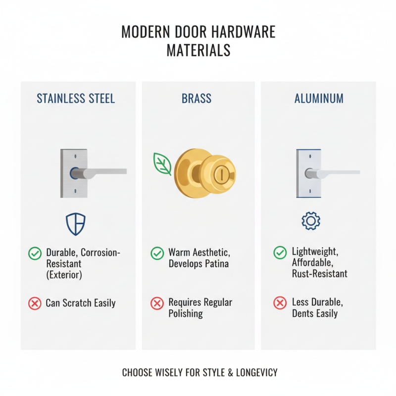 Top Door Hardware Options for Modern Homes and How to Choose the Best?