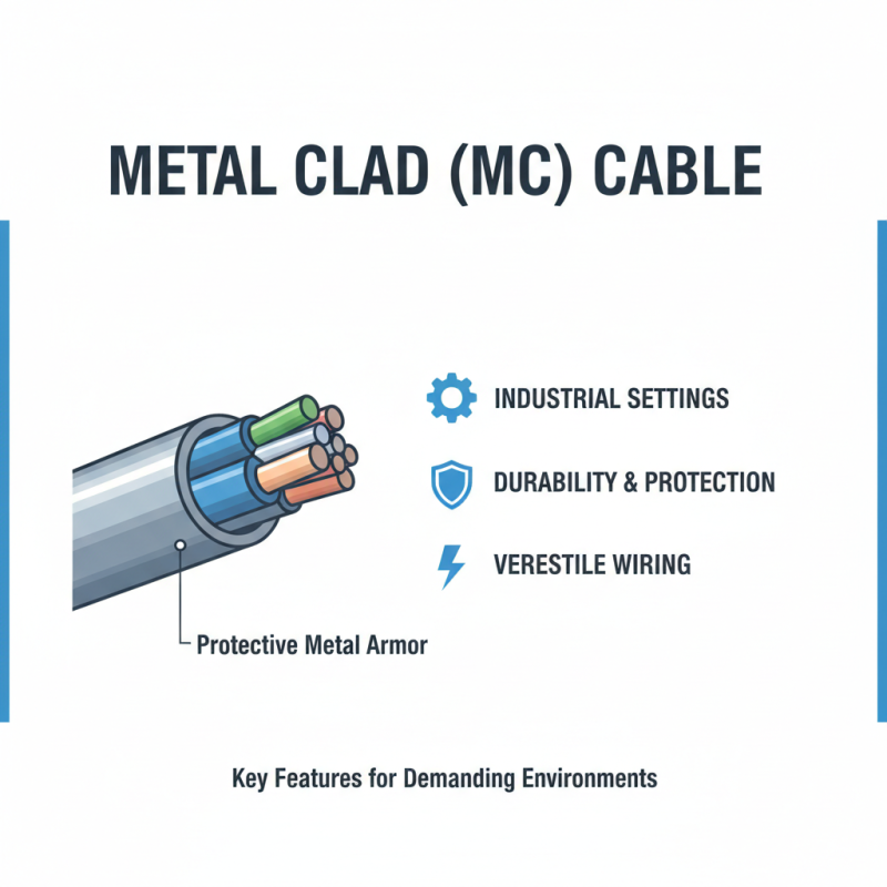 What is Metal Clad Cable and How is it Used?
