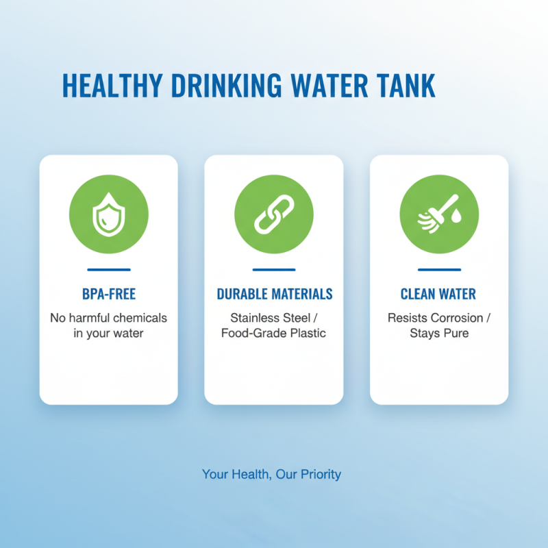 Why is a Drinking Water Tank Essential for Your Health?