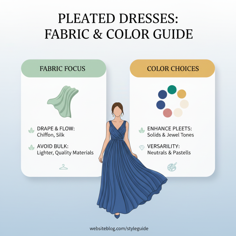 How to Choose the Perfect Pleated Style Dresses for You?
