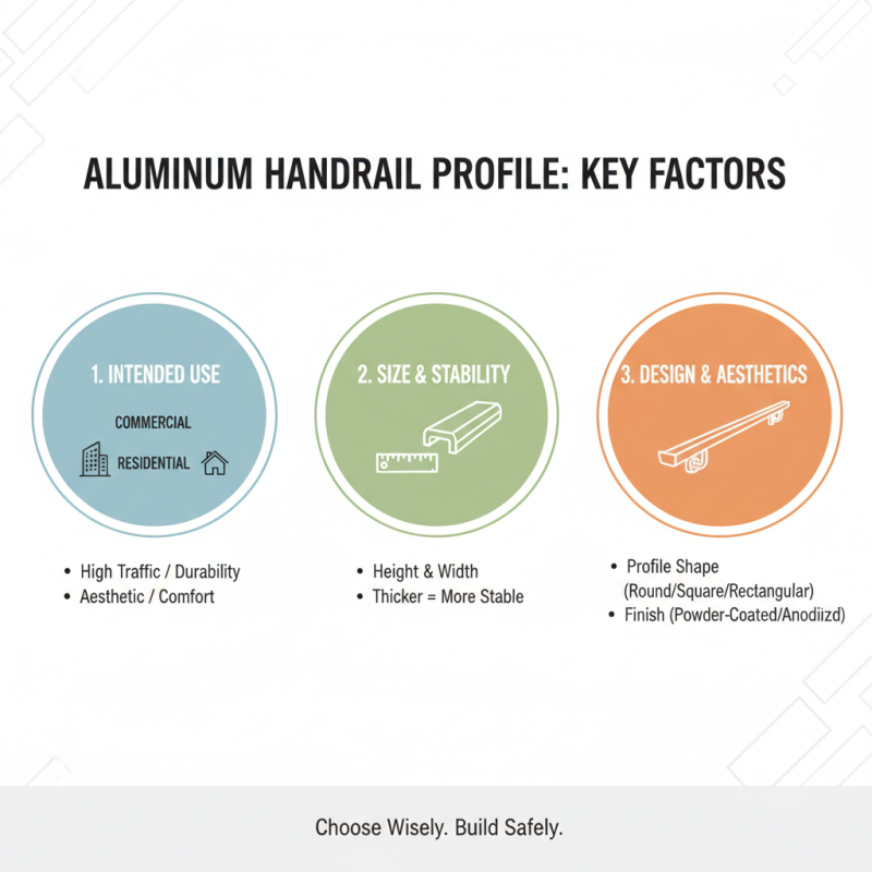 How to Choose the Right Aluminum Handrail Section Profile?