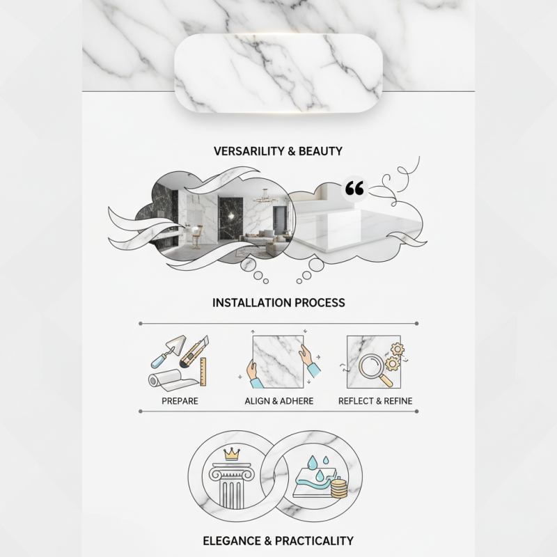 How to Install Pvc Marble Sheet for Stunning Interiors?